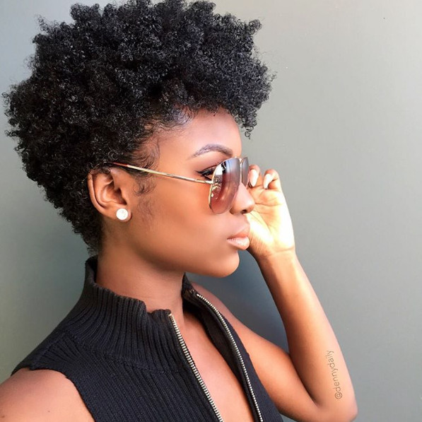 Tapered Cut For Natural Hair
 InstaFeature Tapered cut on natural hair – dennydaily