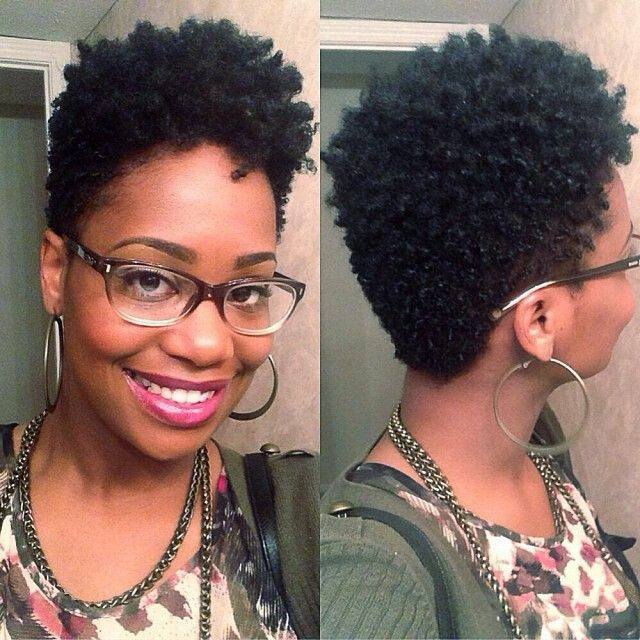 Tapered Cut Natural Hair
 Tapered natural hair Hairstyle for black women