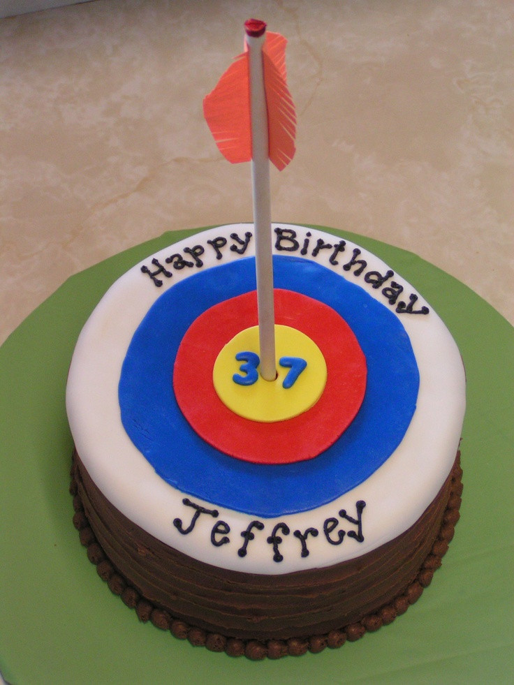 Target Birthday Cakes
 Tar Cake Archery