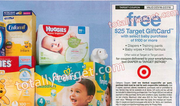 Target Com Kids Gifts
 Get A FREE $25 Tar Gift Card With Select Baby Purchase