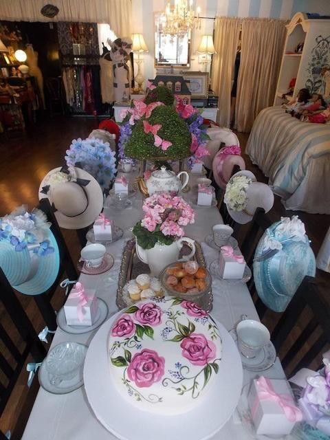 Tea Hat Party Ideas
 TEA PARTY FOR ADULTS I WANT ONE