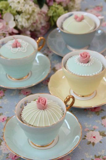 Tea Party Cupcake Ideas
 35 Vintage Teapot and Teacup Wedding Ideas wedding