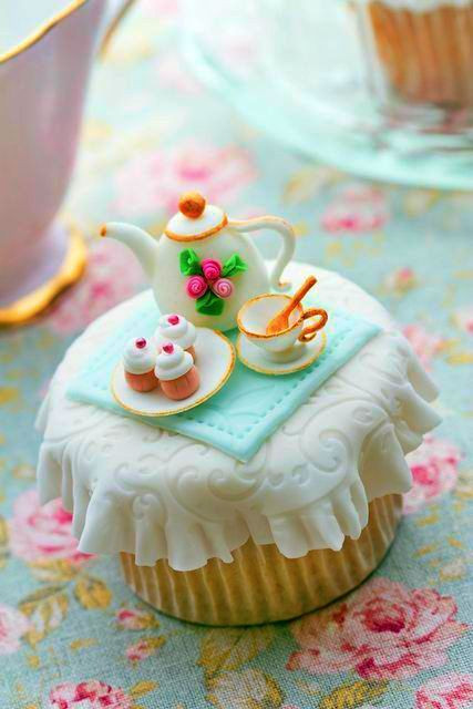 Tea Party Cupcakes Ideas
 120 best images about High Tea Cakes on Pinterest
