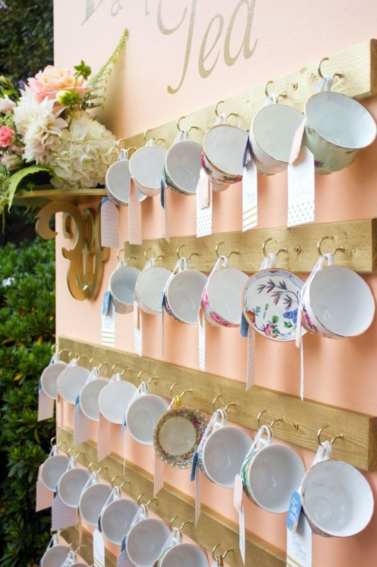 Tea Party Ideas For Bridal Shower
 Picture gorgeous vintage tea cup bridal shower favors
