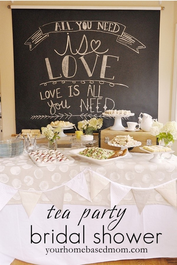Tea Party Ideas For Bridal Shower
 Tea Party Bridal Shower Theme your homebased mom