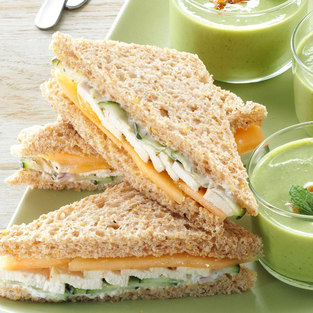 Tea Party Sandwich Ideas
 Summer Tea Sandwiches Recipe