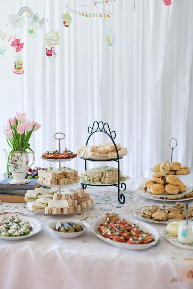 Tea Party Themed Baby Shower Ideas
 An Afternoon Tea Baby Shower