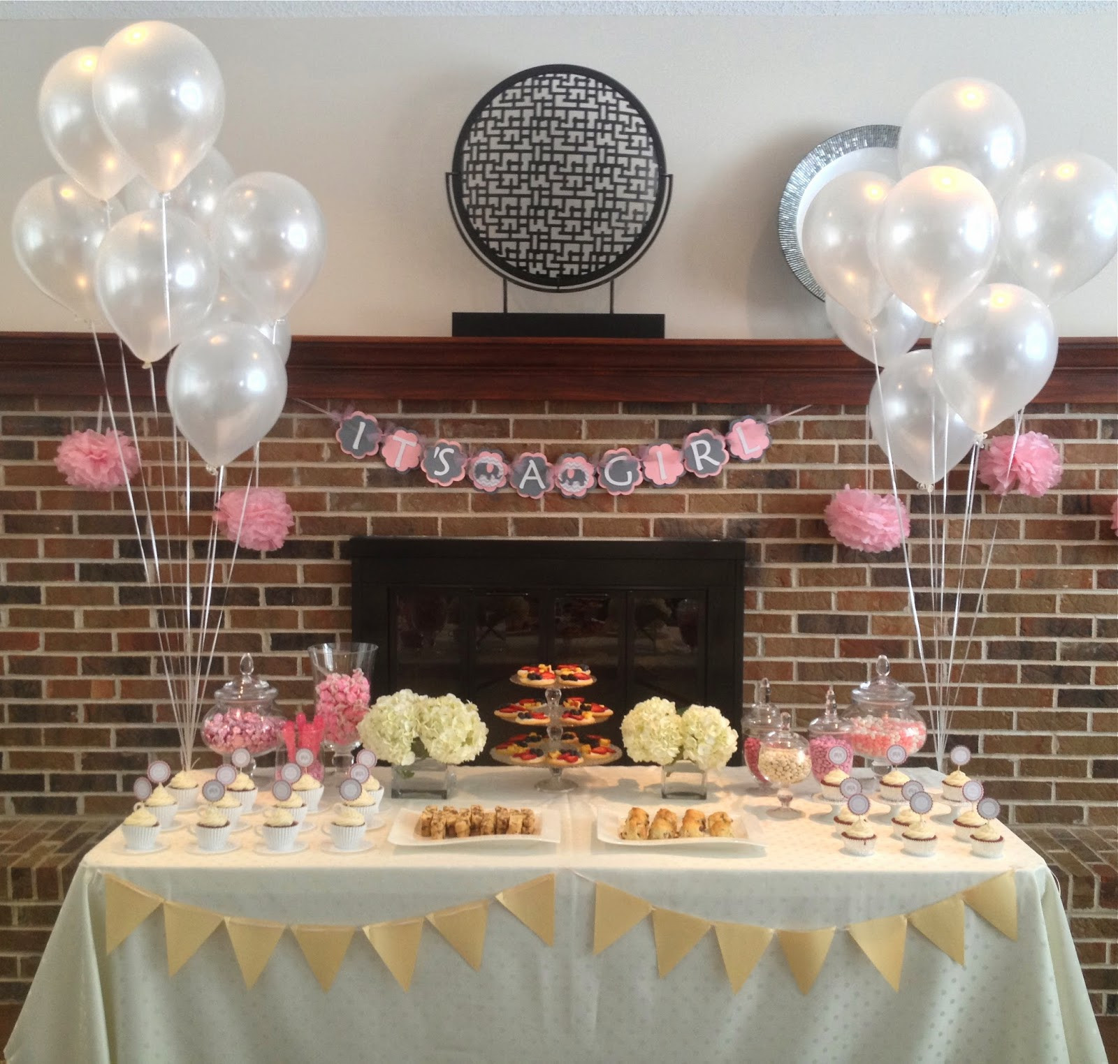 Tea Party Themed Baby Shower Ideas
 Eat with Grace Pink and Grey Tea Party Themed Baby Shower
