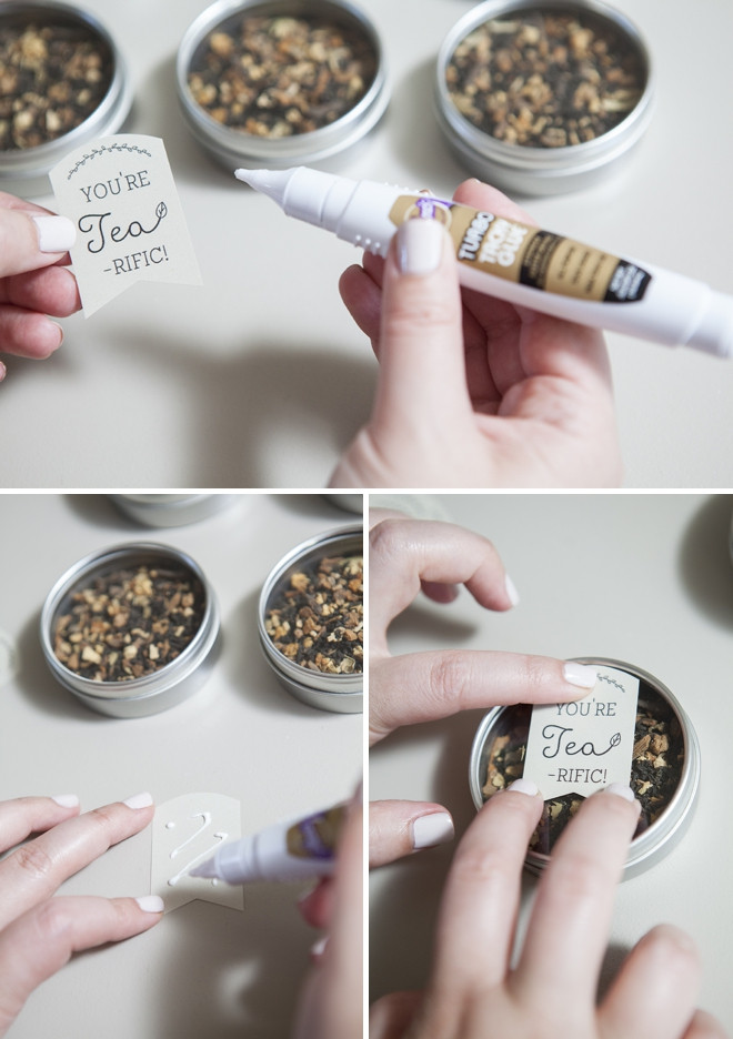 Tea Wedding Favors
 Learn how to make these darling tea wedding favors