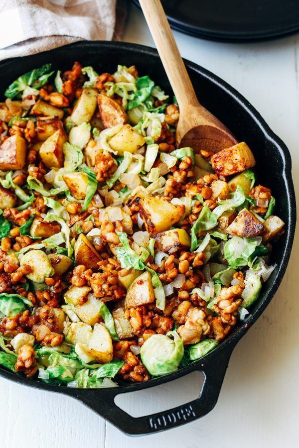 Tempeh Recipes Vegan
 Tempeh Hash with Brussels Sprouts Recipe