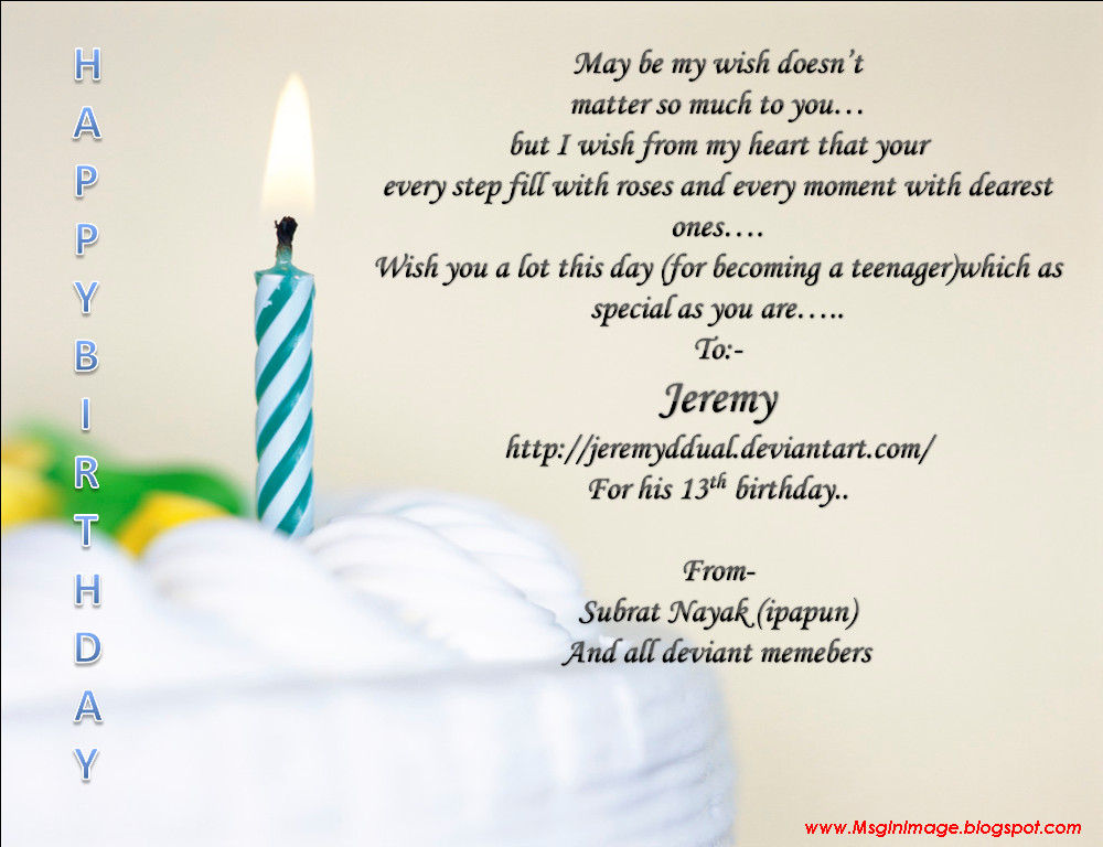 Text Message Birthday Cards
 of Happy Birthday Quotes Message Message In Image