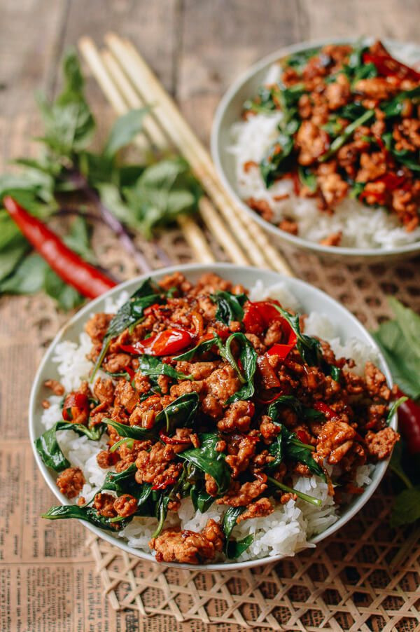 Thai Recipes Chicken
 10 Minute Thai Basil Chicken Easy Gai Pad Krapow The