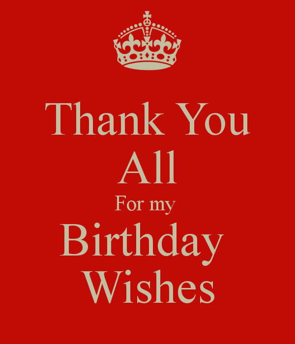 Thank You All For Birthday Wishes
 Thank You All For my Birthday Wishes Poster Julie