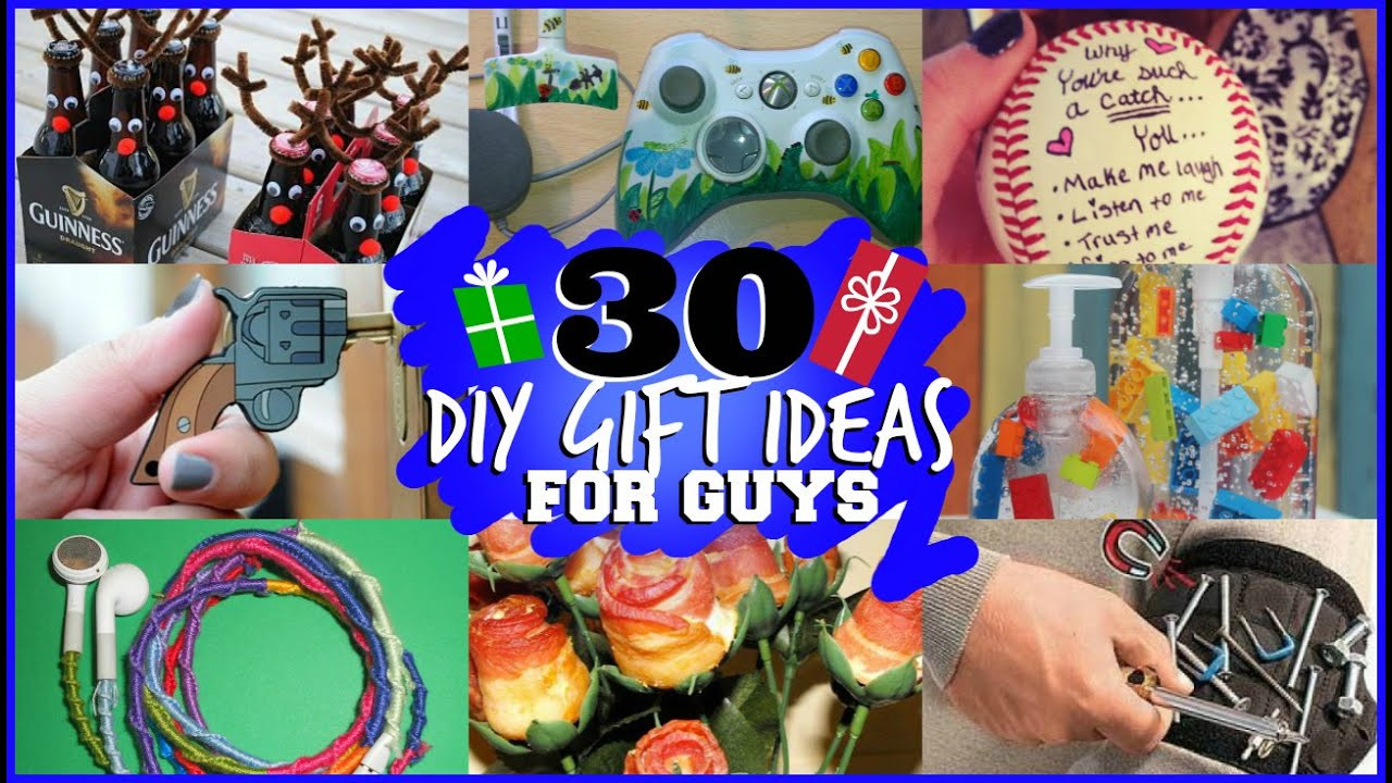 Thank You Gift Ideas For Male Friends
 30 DIY GIFT IDEAS FOR GUYS they will actually like