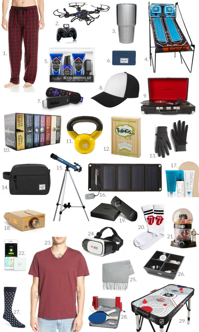 Thank You Gift Ideas For Male Friends
 Gifts For Him Under $100 Mash Elle