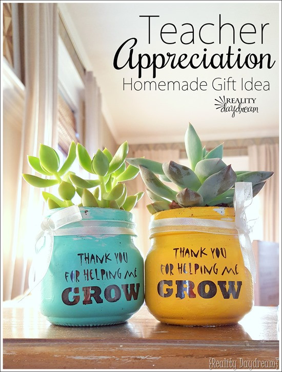 Thank You Gift Ideas For Professors
 Thank you for helping me GROW Teacher Gift Idea