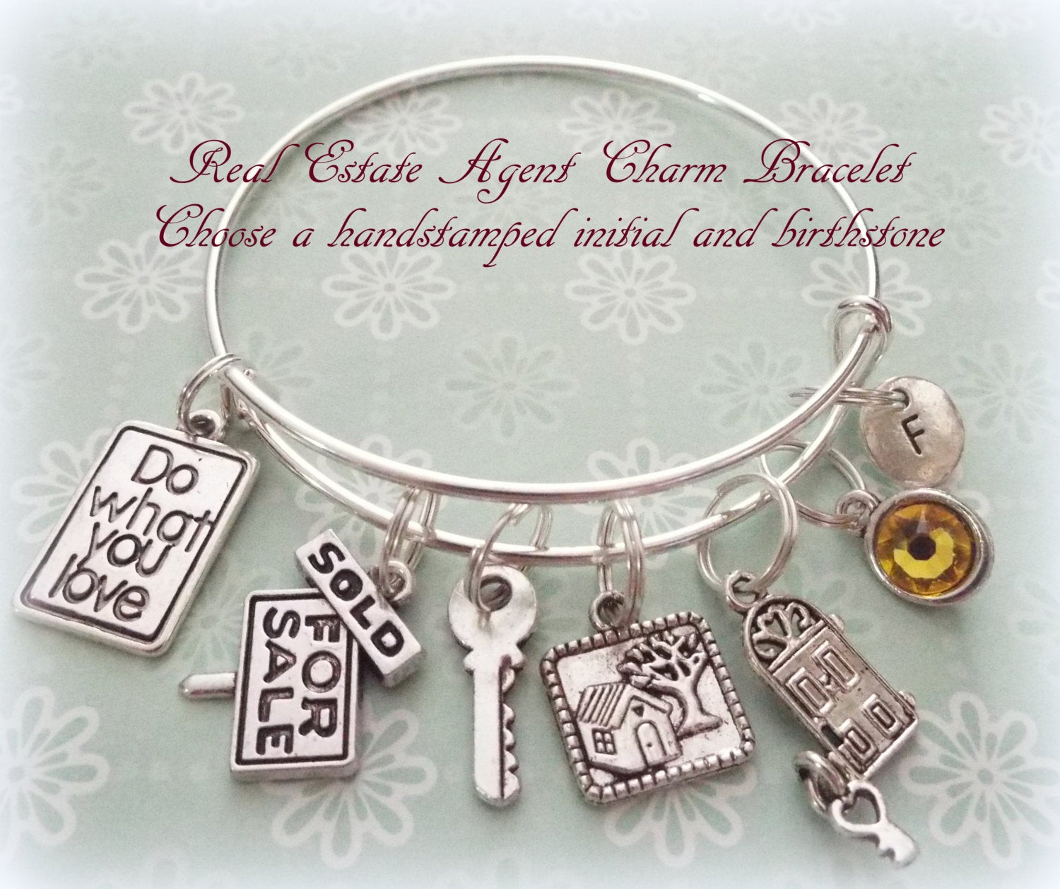 Thank You Gift Ideas For Real Estate Agent
 Real Estate Agent Gift Personalized Jewelry Real Estate