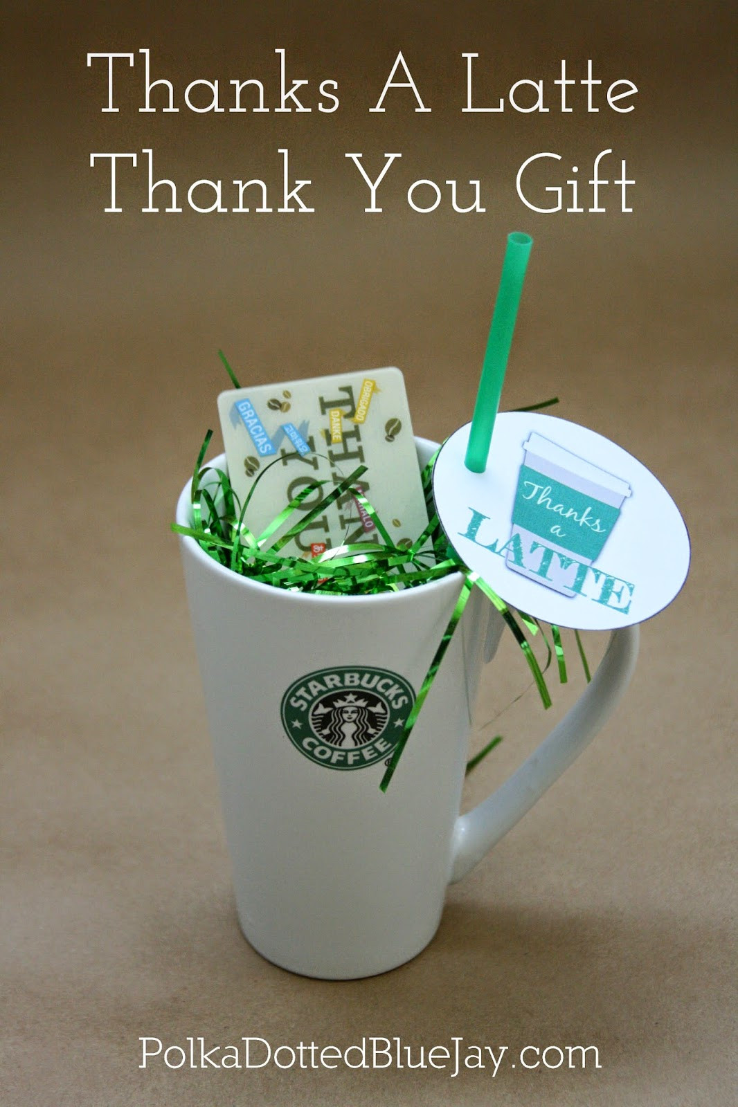 Thank You Gift Ideas For Your Boss
 Thanks A Latte Thank You Gift Update