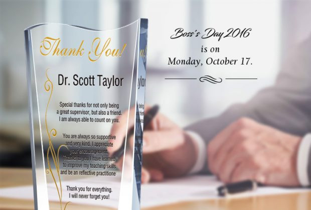 Thank You Gift Ideas For Your Boss
 Gift Ideas to Celebrate Boss Day 2017