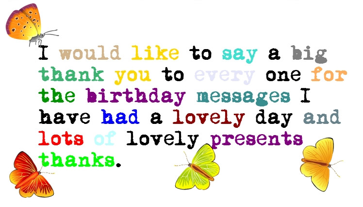 Thanking Someone For Birthday Wishes
 Birthday Thank You Quotes for Instagram Bios