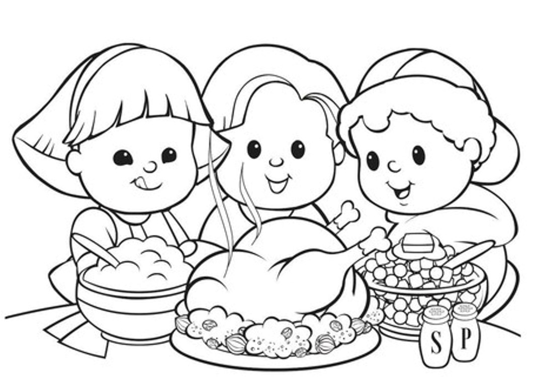 Thanksgiving Coloring For Kids
 16 Free Thanksgiving Coloring Pages for Kids& Toddlers