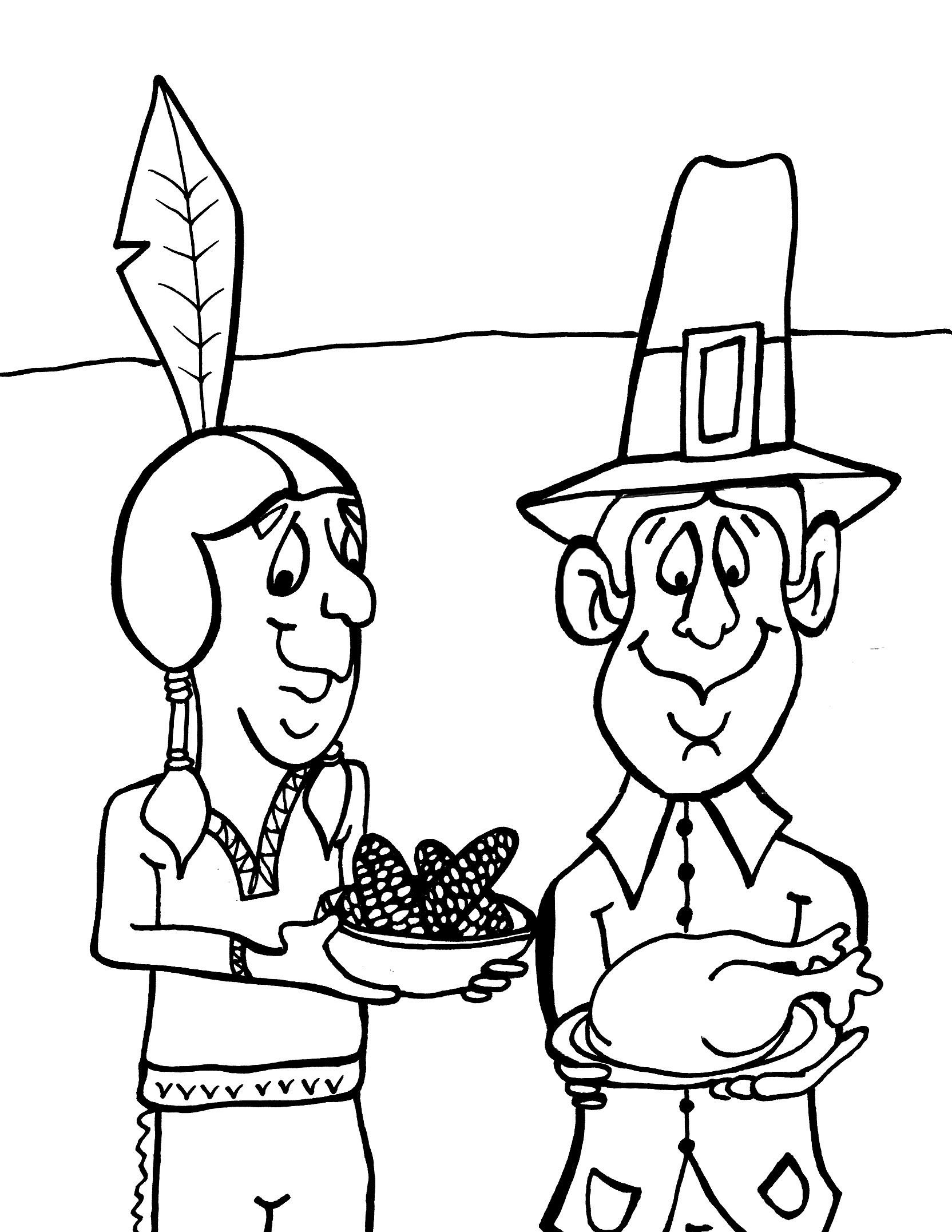 Thanksgiving Coloring For Kids
 Free Printable Thanksgiving Coloring Pages For Kids