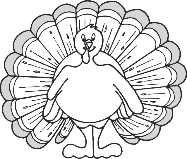 Thanksgiving Coloring Pages Kids
 Turkey coloring pages for kids