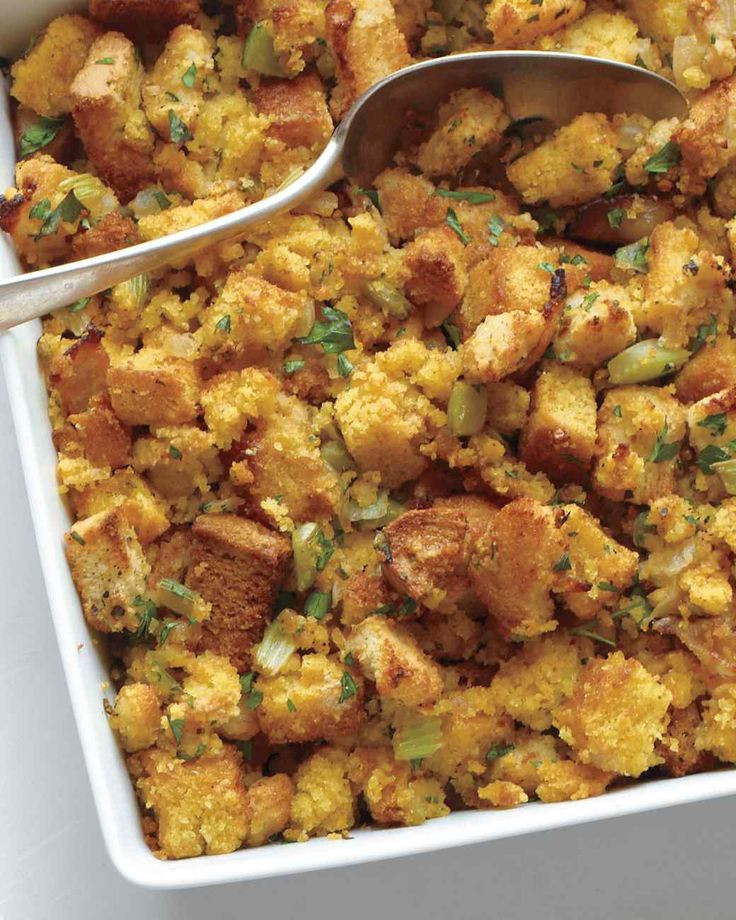 Thanksgiving Cornbread Dressing
 10 of the Most Pinned Thanksgiving Stuffing Recipes