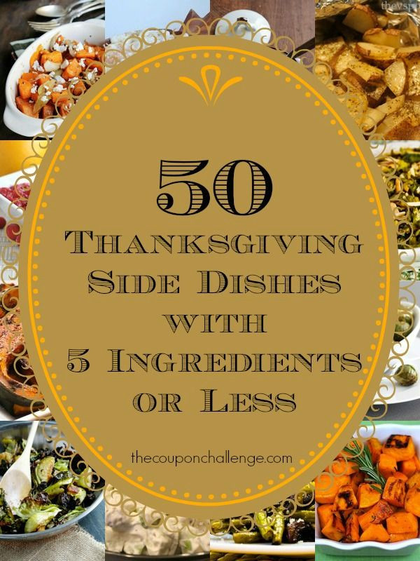Thanksgiving Dinner Delivery Hot
 50 Thanksgiving Side Dishes 5 Ingre nts or Less