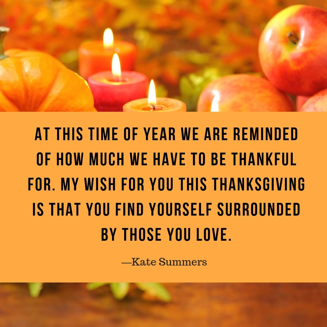 Thanksgiving Quotes And Sayings
 Inspirational Thanksgiving Quotes
