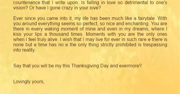 Thanksgiving Quotes Boyfriend
 Thanksgiving Love Letter for boyfriend husband