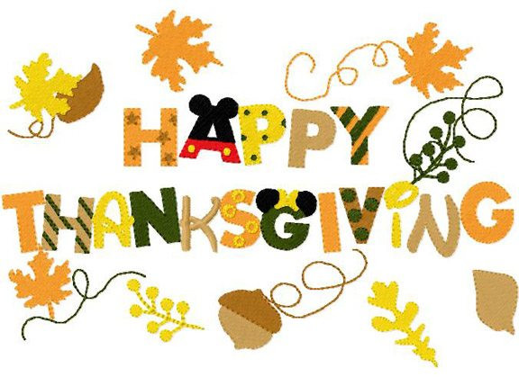 Thanksgiving Quotes Disney
 Happy Thanksgiving in Mouse – Bows and Clothes