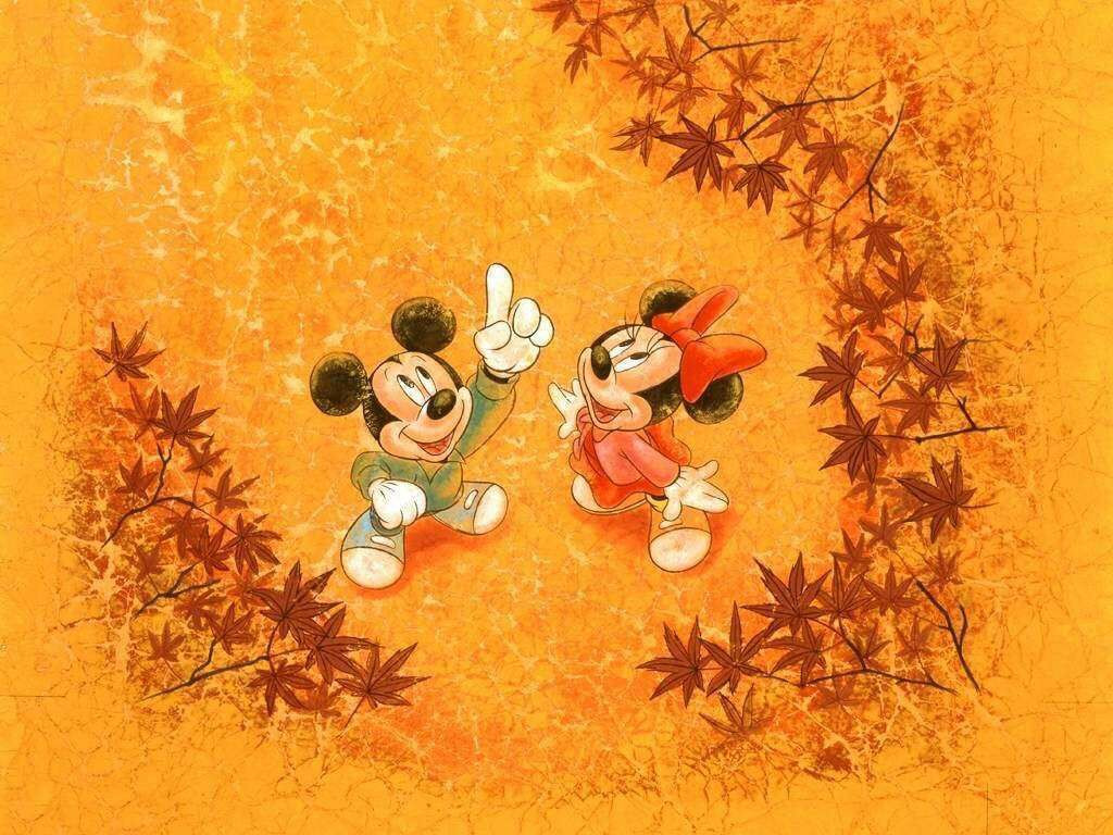Thanksgiving Quotes Disney
 Mickey autumn Disney Wallpaper Fanpop
