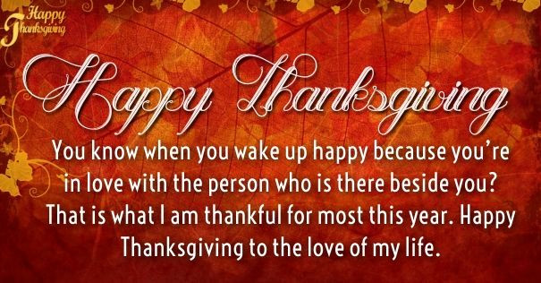 Thanksgiving Quotes For Him
 best thanksgiving love quote in 2019