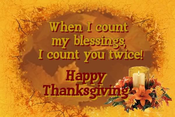 Thanksgiving Quotes Friendship
 Happy Thanksgiving When I count my blessings I count