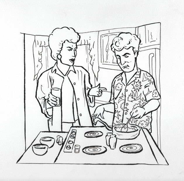 The Golden Girls Coloring Book
 Shade the Pines Ma with The Golden Girls Coloring Book
