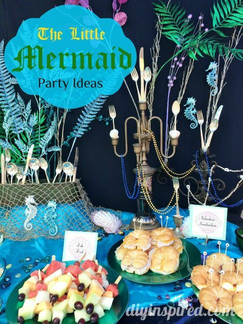 The Little Mermaid Party Ideas
 The Little Mermaid Party Ideas DIY Inspired
