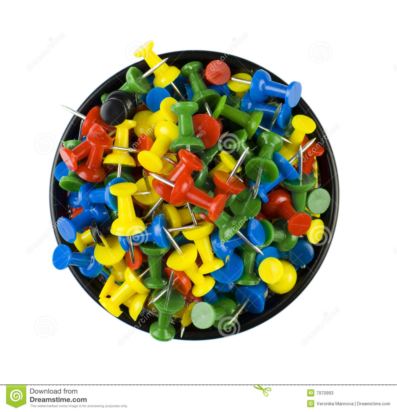 The Office Pins
 fice pins stock image Image of supplies colors items