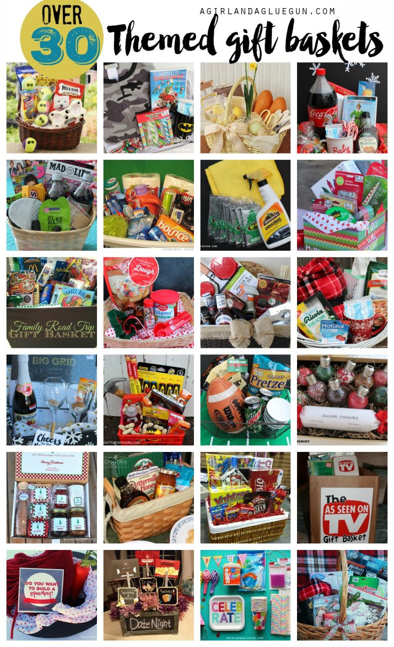 Themed Gift Basket Ideas
 Themed t basket roundup A girl and a glue gun