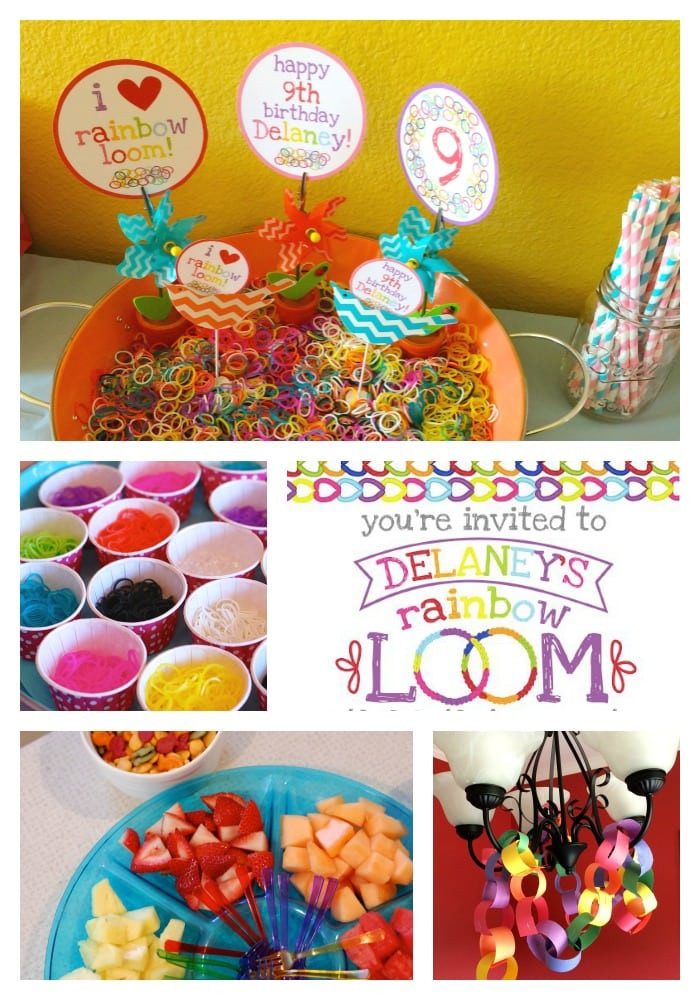 Things To Do At A Birthday Party
 Throwing a Rainbow Loom birthday party San Antonio