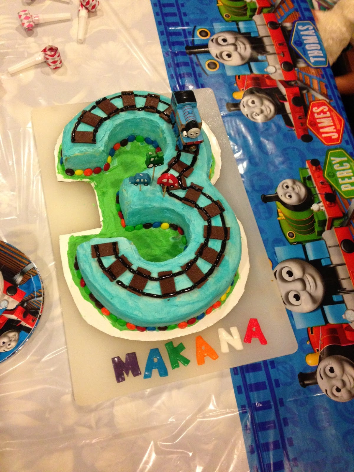 Thomas Train Birthday Cake
 Party Accessories Thomas the Train birthday party