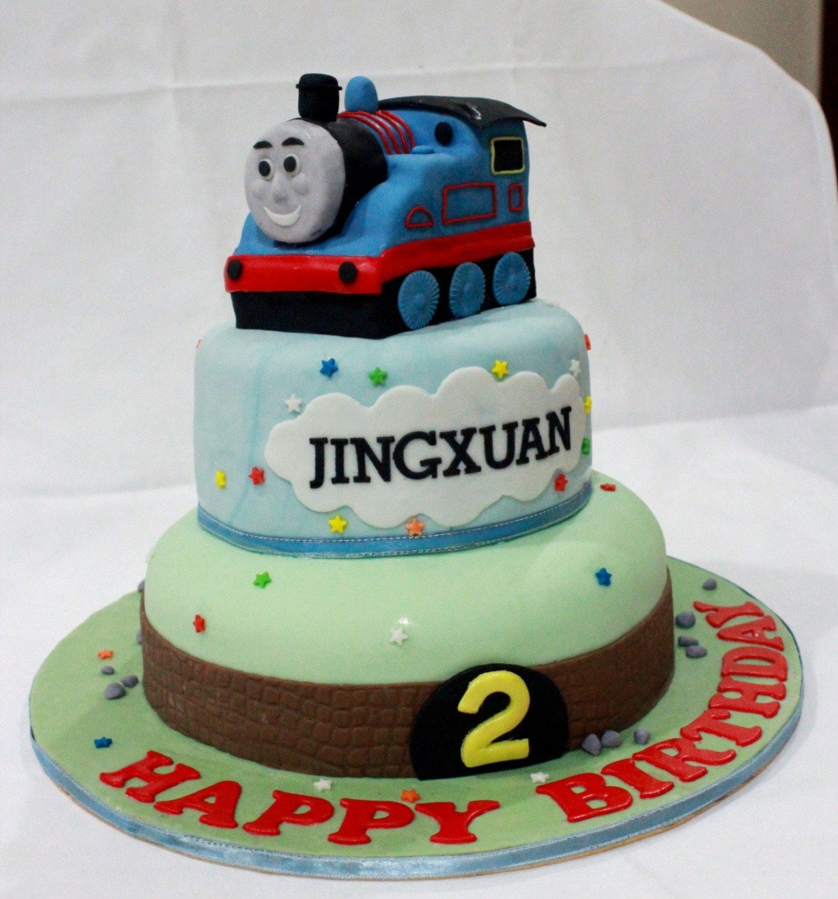Thomas Train Birthday Cake
 Bearylicious Cakes Thomas the Train birthday cake