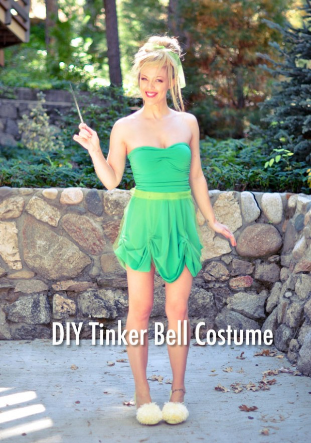 Tinkerbell Costume DIY
 Happily Grim Disney Dress Tutorials for Not So Grownups
