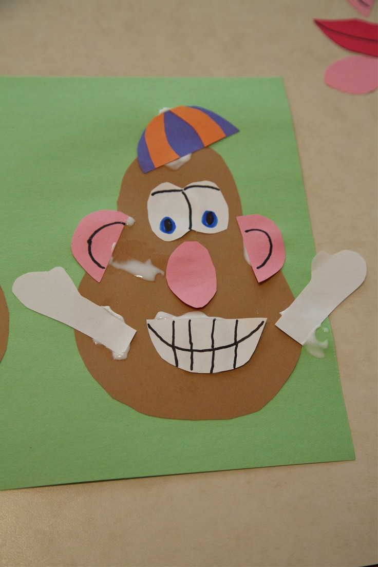 Toddler Art Craft
 Toddler Craft Activity Mr Potato Head