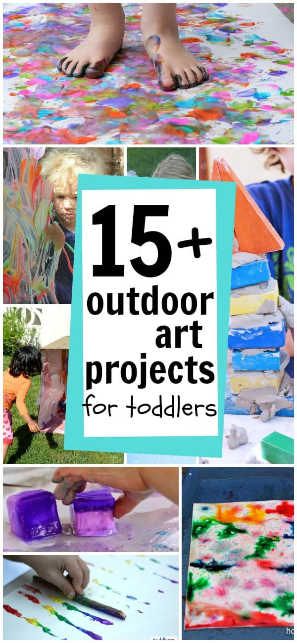 Toddler Art Craft
 Outdoor Art for Toddlers I Can Teach My Child