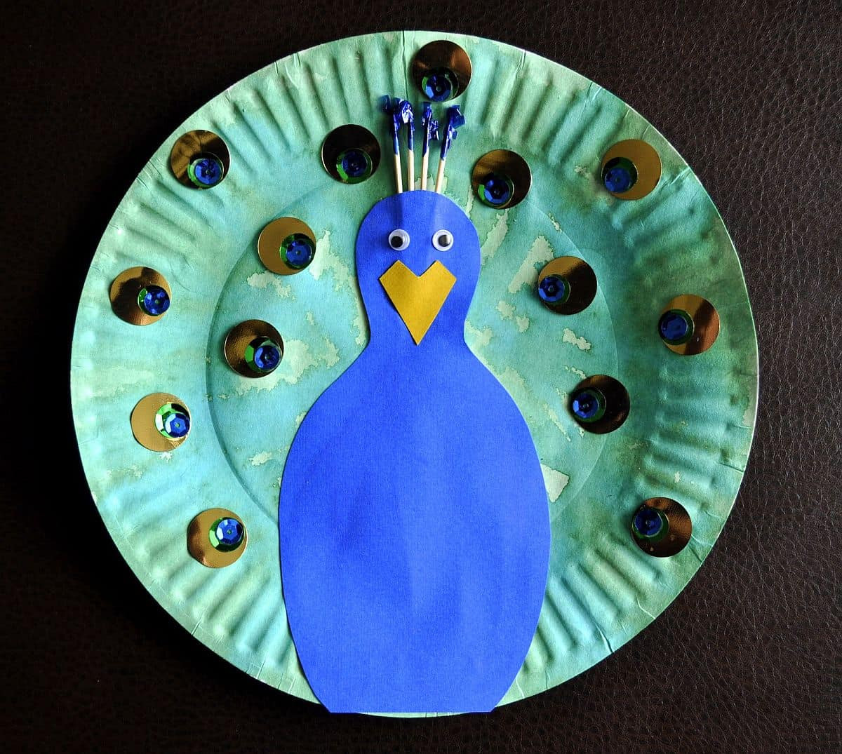 Toddler Art Craft
 Colorful Treat 14 Peacock Themed Crafts for Kids