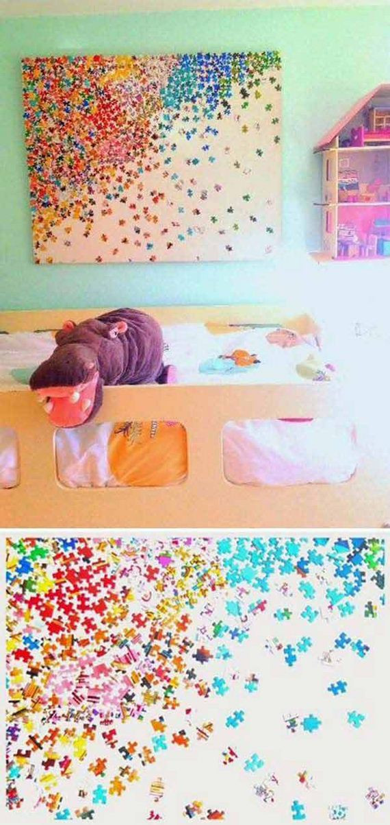 Toddler Artwork Ideas
 Cute DIY Wall Art Projects For Kids Room