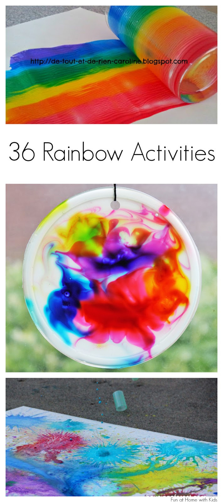 Toddler Artwork Ideas
 36 Rainbow Activities for Babies Toddlers Preschoolers