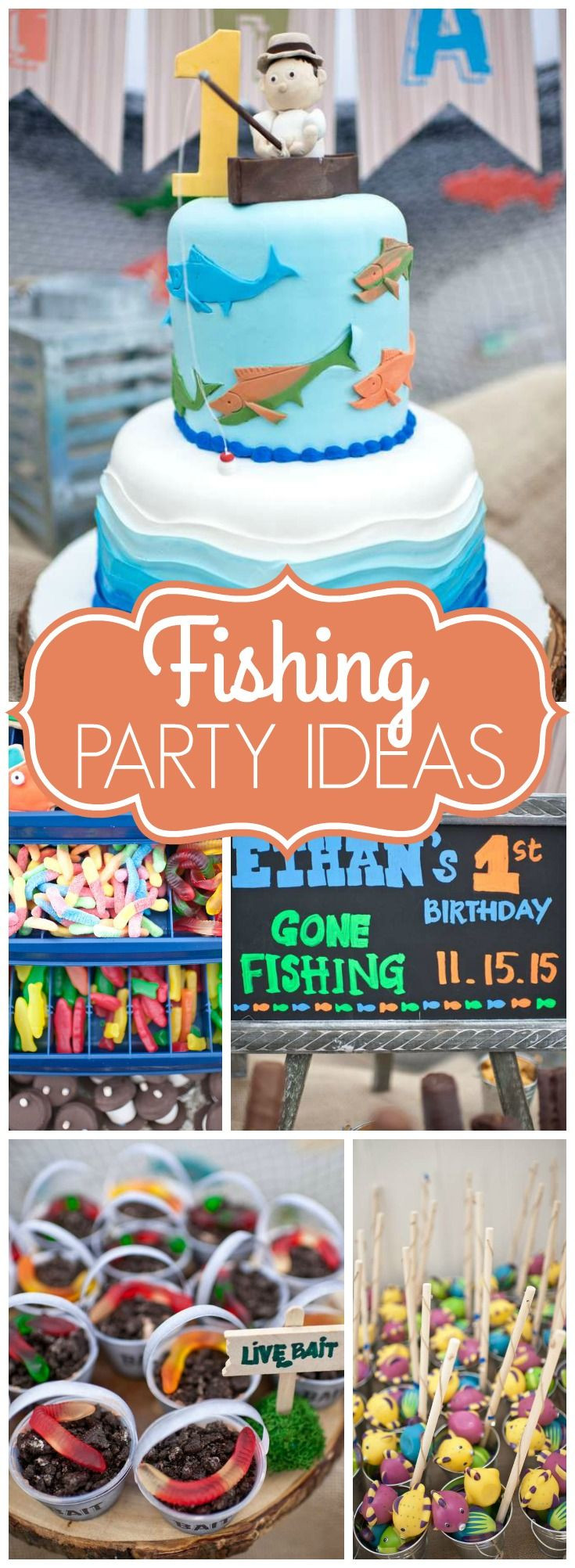 Toddler Boy Birthday Gift Ideas
 Gone Fishing Birthday "Ethan s Gone Fishing 1st Birthday