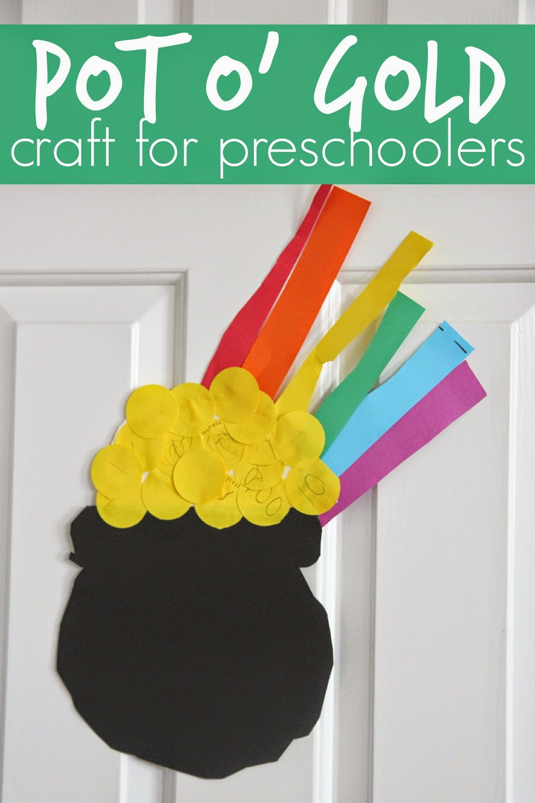 Toddler Craft Activities
 Toddler Approved Easy Preschool Cutting Craft Pot o Gold